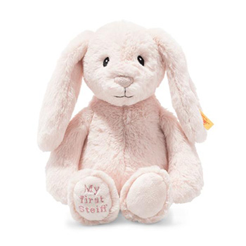 Steiff Cuddly Friends My First Steiff Hoppie Rabbit Pink